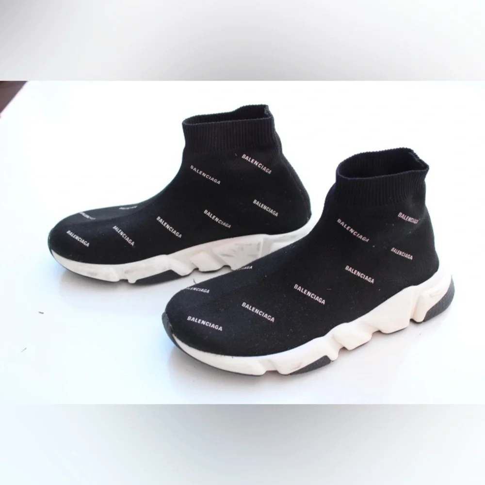 Baleciaga kids unisex speed all over sneakers